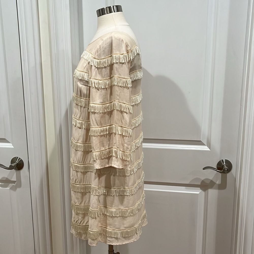 New! Ark and Co (Nasty Gal)‎ fringe mini dress Size Medium - Picture 7 of 15